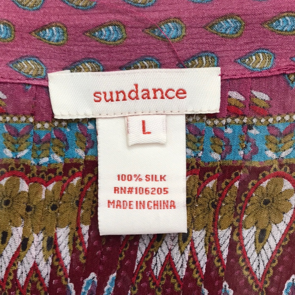 Sundance Boho Button Down Blouse - image 2